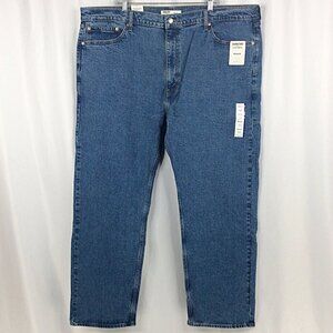 Signature Gold by Levis Strauss Mens Flex Jeans Size 46x32 Regular Straight Leg